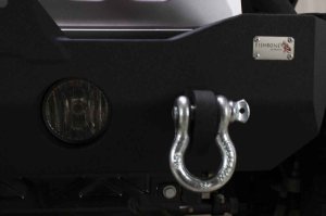 Jeep Wrangler Unlimited JLU Front Bumper - Fishbone Offroad - Mako Front - Black textured powder coat - `18-`27